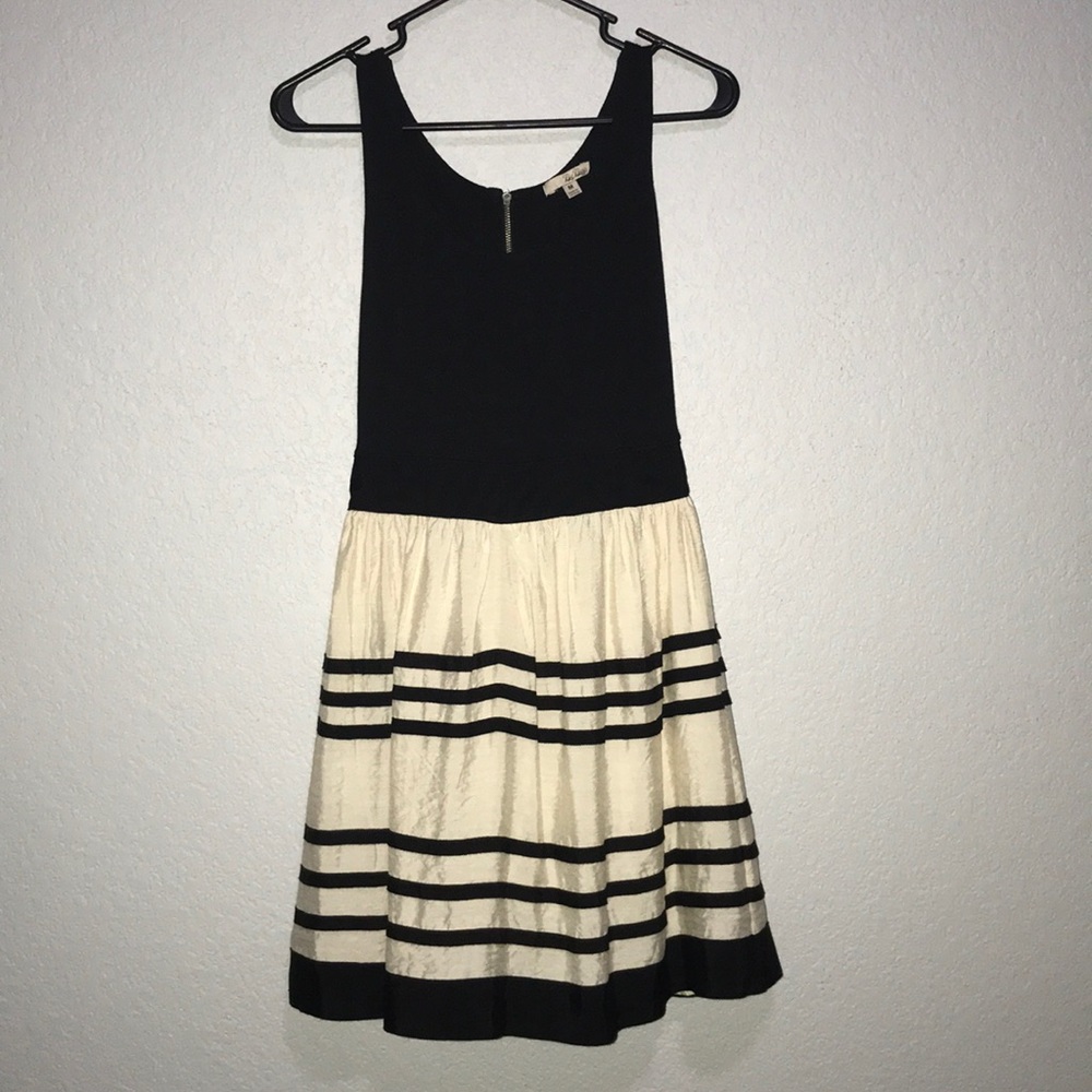 Black and white dress